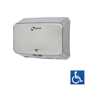 3.8kg Metlam Slimline Eco Auto Operation Hand Dryer