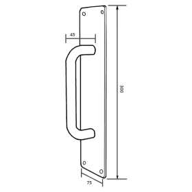 ML 4059 Pull Handle 3D Draw