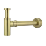 Meir Round Bottle Trap For 32mm Basin Waste And 40mm Outlet - Tiger Bronze