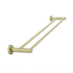Meir Round Double Towel Rail 600mm Tiger Bronze