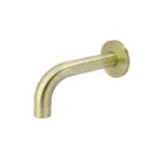 Meir Round Curved Spout 130mm Tiger Bronze Gold