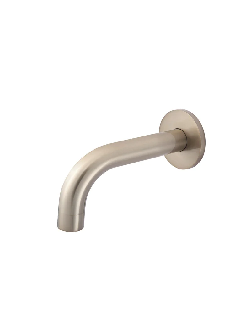 Meir Round Curved Spout 130mm Champagne
