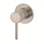 Meir Round Wall Mixer - Champagne