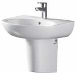 FIENZA STELLA CARE Wall-Hung Basin with Integral Shroud