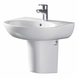 FIENZA STELLA CARE Wall-Hung Basin with Integral Shroud