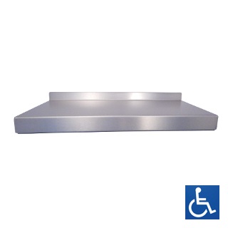 Metlam Antimicrobial Stainless Steel Utility Shelf