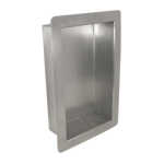 Metlam Anti-ligature Recessed Soap & Shampoo Holder