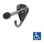 Finish Bright Chrome Metlam Coat Hook