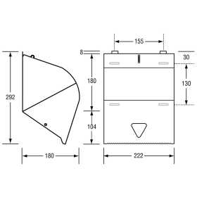 ml 4093 paper towel roll dwg