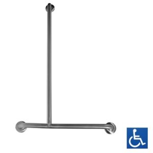 Metlam Offset Flush Mount Shower Grab Rail Lh & Rh