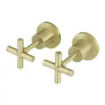 Meir Round Cross Jumper Valve Wall Top Assemblies Tiger Bronze