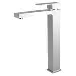 Ottimo Solid Brass Square Chrome Tall Basin Mixer Tap Vanity Tap Bench Top