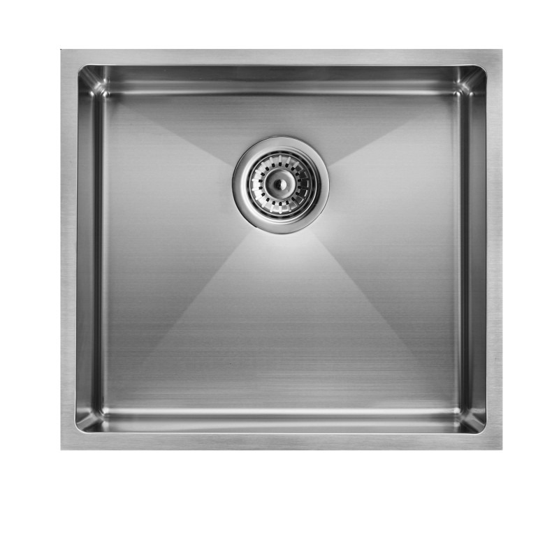 Single Bowl Stainless Steel,1.2mm Thick Undermount Kitchen Sink 440x440x200mm 