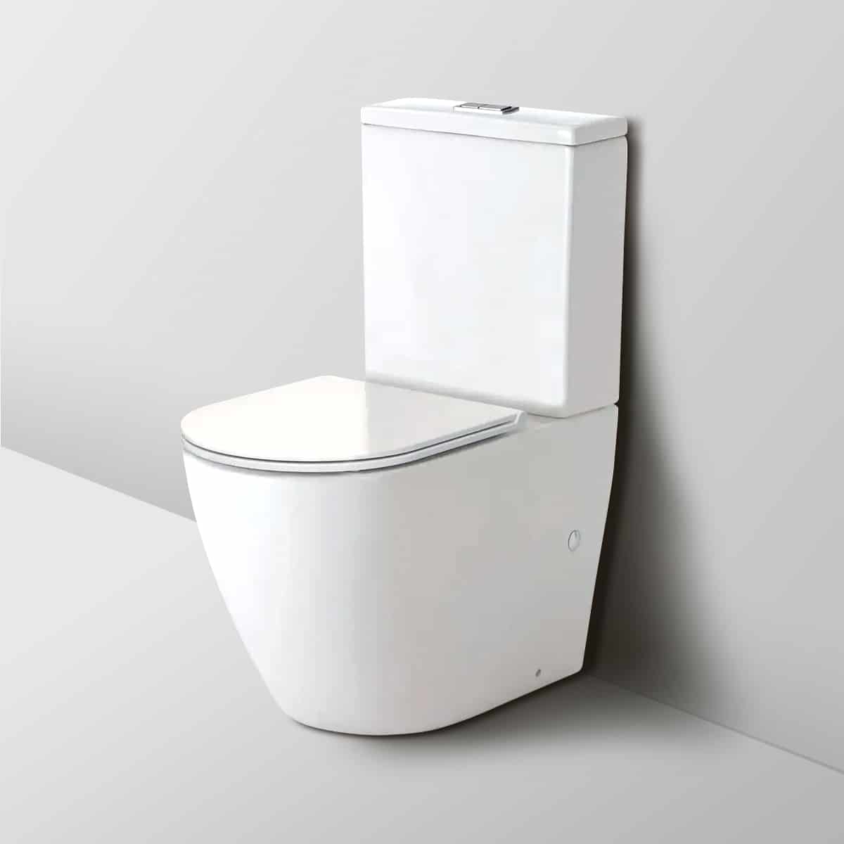 Koko Slim Seat Back-to-Wall Toilet Suite S Trap
