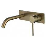 Modern National Star Mini Wall Combination PVD Brushed Bronze