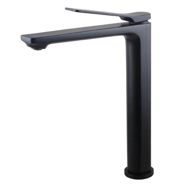 Rumia Tall Basin Mixer Matt Black