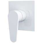 Nero Victor Shower Mixer Shiny White