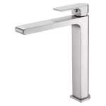 Nero Bianca Tall Basin Mixer Brushed Nickel
