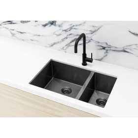 MKSP-D670440-GM-Stainless-Single-Bowl-and-Half-Bowl-PVD-Kitchen-Sink-By-Meir-in-Gun-Metal-670X440x200mm1_1024x1024