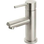 Meir Round Basin Mixer Tap Brushed Nickel