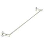 Meir Round Single Towel Rail Brushed Nickel 900mm