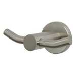 Mirage Double Robe Hook Warm Brushed Nickel