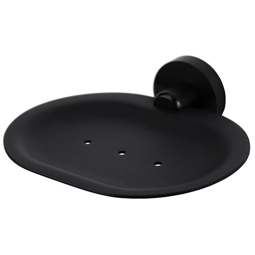 Modern National  Mirage Soap Dish Black