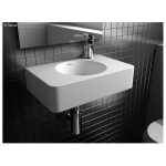 ENCANTO 470 Solid Surface Wall-Hung Basin with Overflow