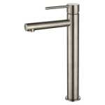 Star Mini High Rise Basin Mixer Warm  Brushed Nickel