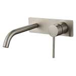 Modern National Star Mini Wall Combination Warm Brushed Nickel