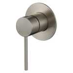 Modern National Star Mini Shower Mixer Warm Brushed Nickel