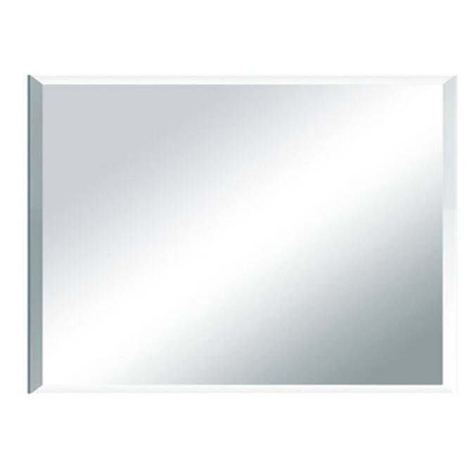 1200x900mm Plain Bathroom Mirror Bevel Edge Wall Mounted