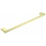 Nero Bianca Single Towel Rail 600mm Brushed Gold