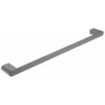 Nero Bianca Single Towel Rail 600mm Gun Metal Grey