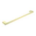 Nero Bianca Single Towel Rail 800mm Brushed Gold