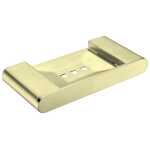 Nero Bianca Soap Dish Brushed Gold