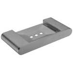 Nero Bianca Soap Dish Gun Metal Grey