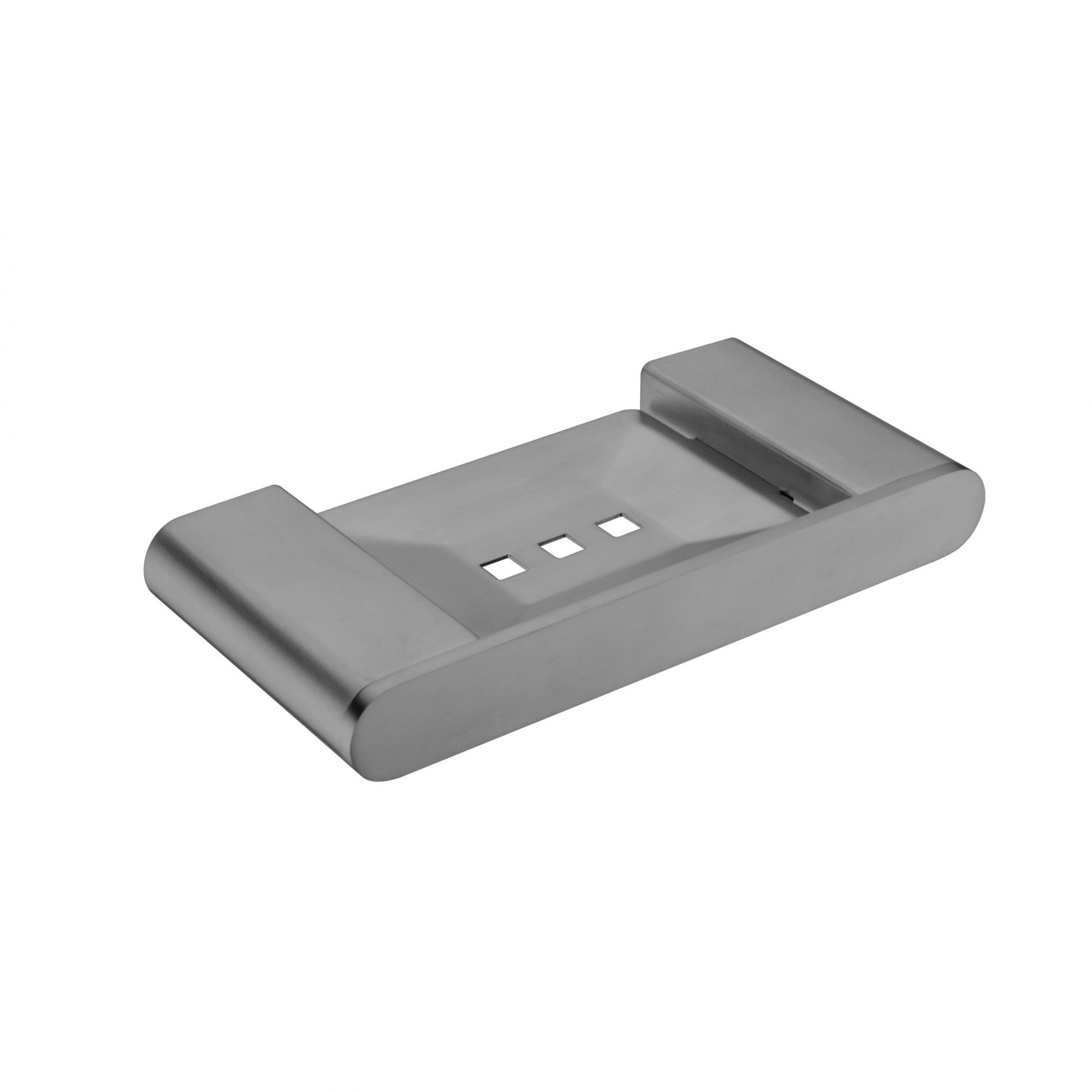 Nero Bianca Soap Dish Gun Metal Grey