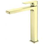 Nero Bianca Tall Basin Mixer Brushed Gold