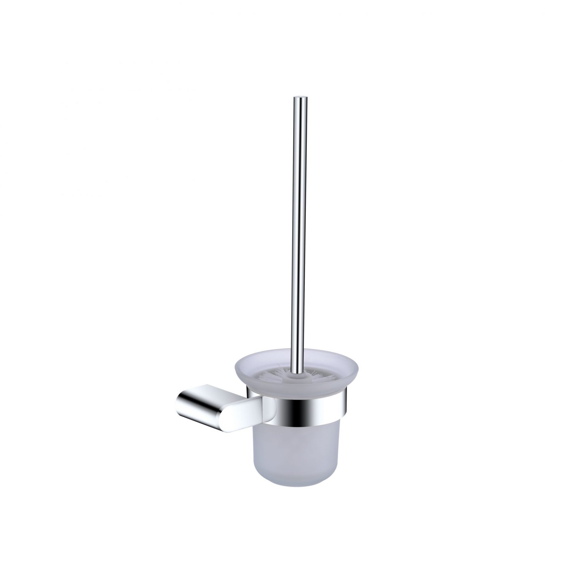 Nero Bianca Toilet Brush Holder Chrome