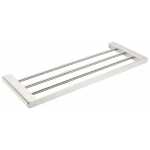 Nero Bianca Towel Rack Brushed Nickel