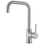 Nero Dolce Kitchen Mixer Square Shape Brushed Nickel