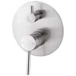 Nero DOLCE SHOWER MIXER WITH DIVERTER Brushed Nickel