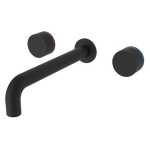 Nero Kara Wall Basin Set 217mm Spout Matte Black