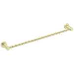 Nero MECCA SINGLE TOWEL RAIL 600MM Brushed Gold