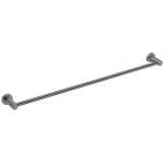 Nero Mecca Single Towel Rail 800mm Gun Metal Grey