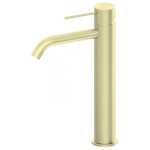 Nero Mecca Tall Basin Mixer Brushed Gold