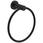 Nero Mecca Towel Ring Black