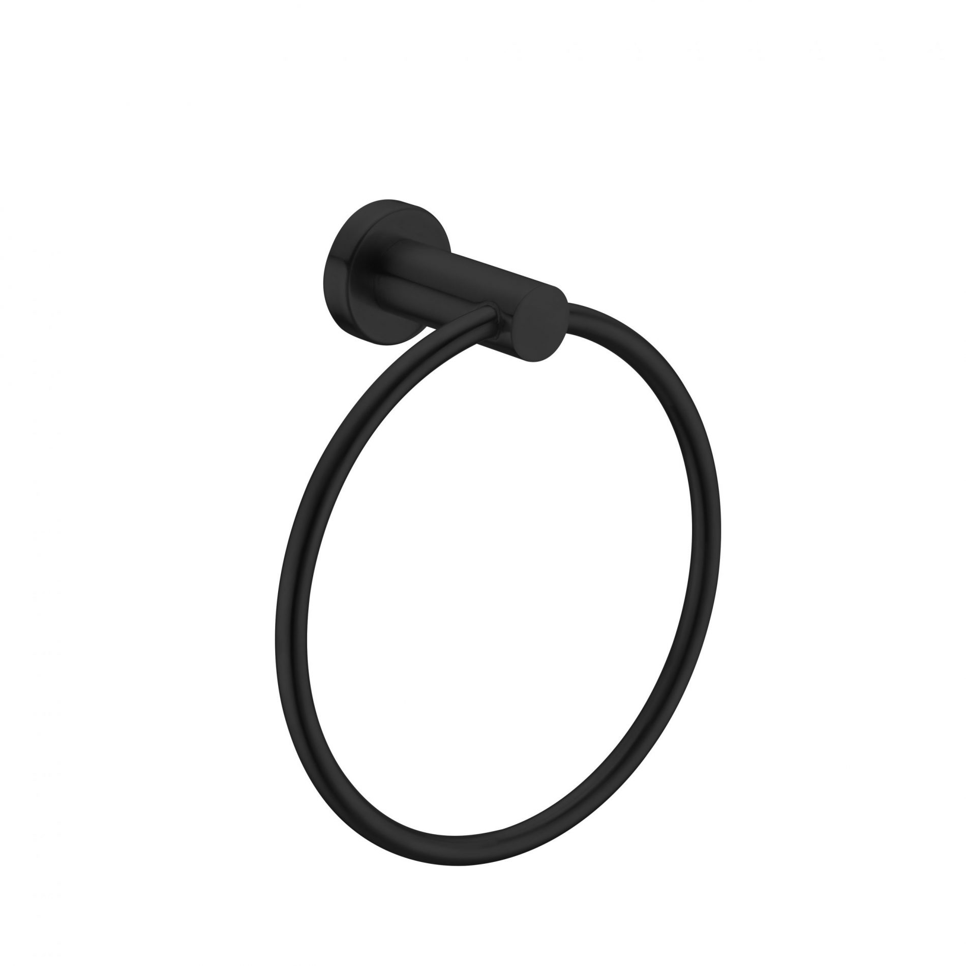 Nero Mecca Towel Ring Black