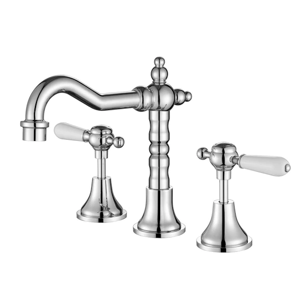 Bordeaux Basin Set Chrome